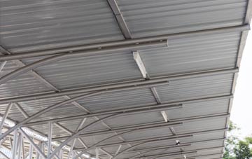 installing Weston Green metal roofing