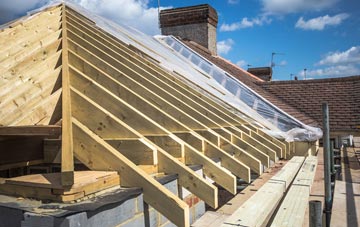 wooden roof trusses Weston Green